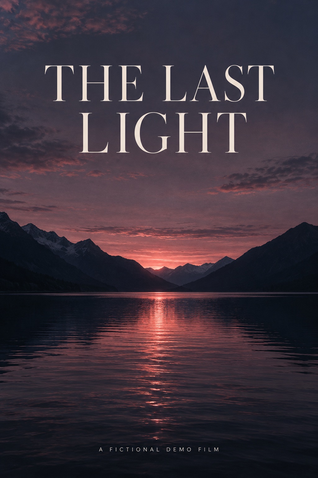 The Last Light fictional film poster